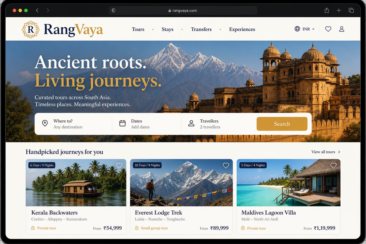 RangVaya web experience (EN)